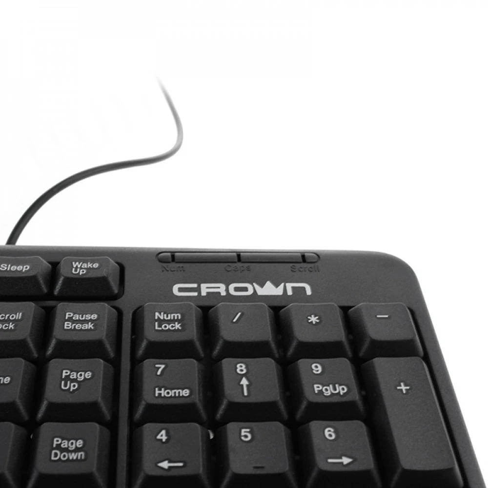 Клавиатура CROWN micro CMK-F02B Проводная, USB