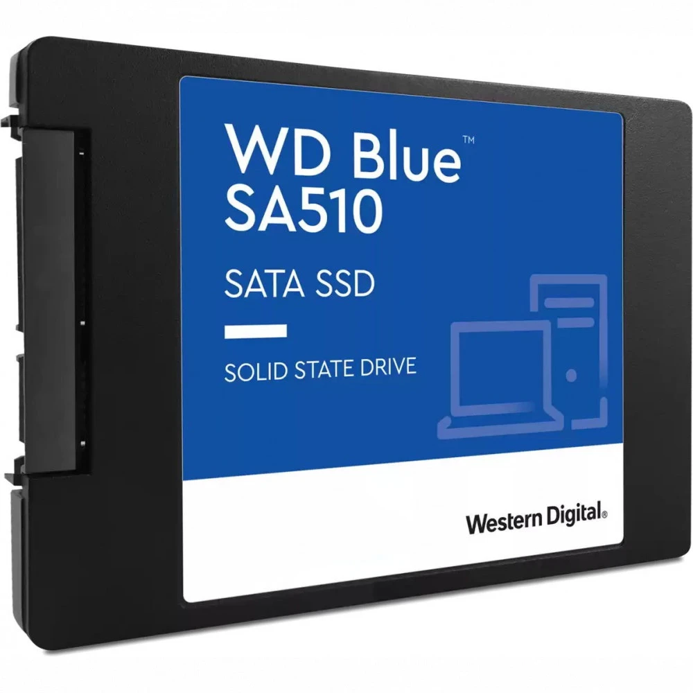 Жесткий диск Western Digital WD BLUE SA510 WDS500G3B0A SSD (твердотельные), 500 ГБ, 2.5 дюйма, SATA