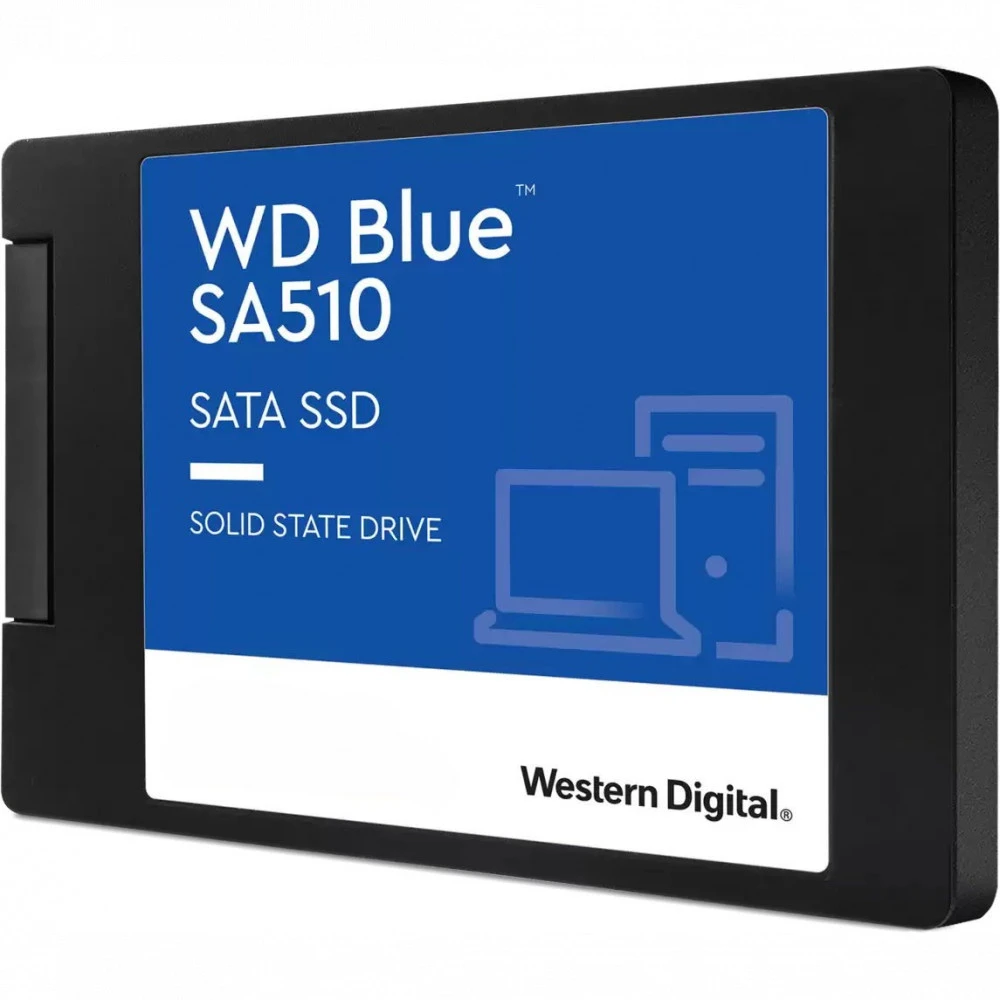 Жесткий диск Western Digital WD BLUE SA510 WDS500G3B0A SSD (твердотельные), 500 ГБ, 2.5 дюйма, SATA