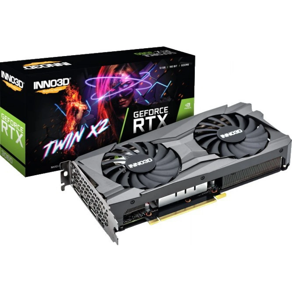 Видеокарта Inno3D RTX3060 TWIN X2 N30602-12D6-119032AH 12 ГБ