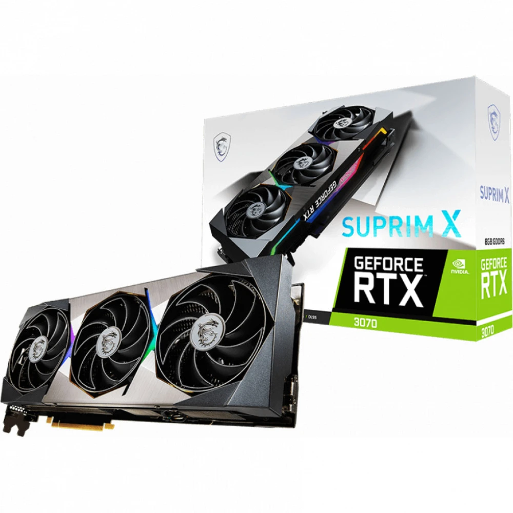Видеокарта MSI RTX 3070 SUPRIM X 8G LHR 8 ГБ
