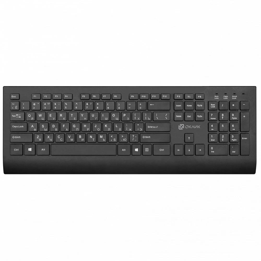 Клавиатура Oklick 155M 1678057 Проводная, USB