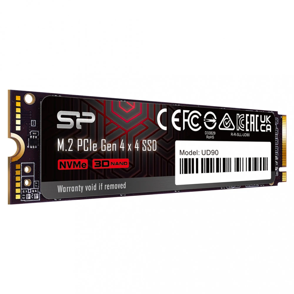 Жесткий диск Silicon Power UD90 SP250GBP44UD9005 SSD (твердотельные), 250 ГБ, M.2, PCIe
