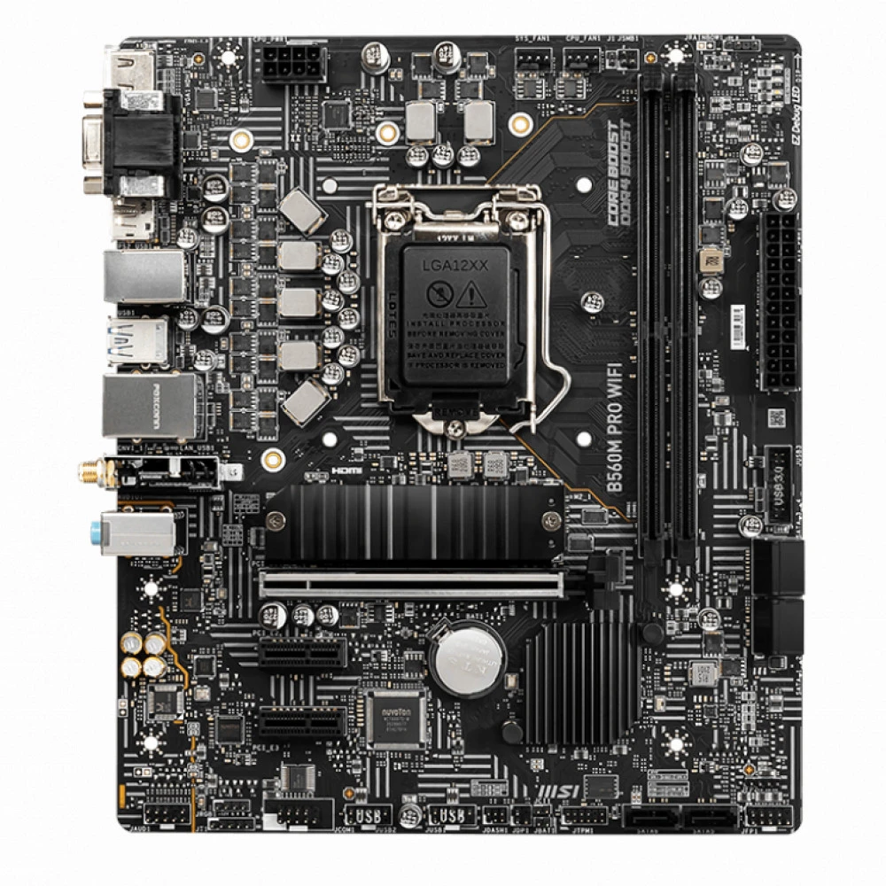 Материнская плата MSI B560M PRO WIFI Mini-ATX, LGA 1200