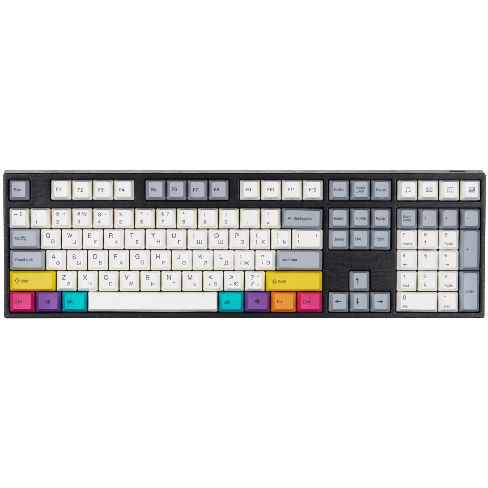 Клавиатура Varmilo MA108M V2 CMYK EC Ivy V2 RU A36A024B1A3A06A007 Проводная, USB