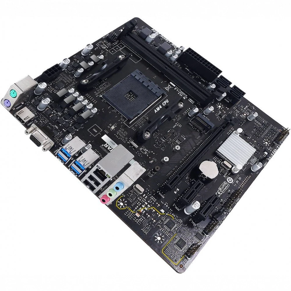 Материнская плата BIOSTAR A32M2 AA32FM4S Micro-ATX, AMD AM4