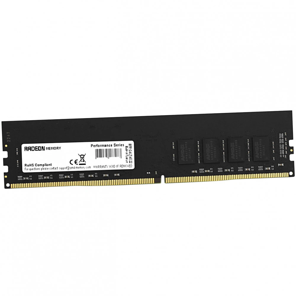 ОЗУ AMD Radeon R9 R944G3206U2S-U DIMM, DDR4, 4 Гб, 3200 МГц
