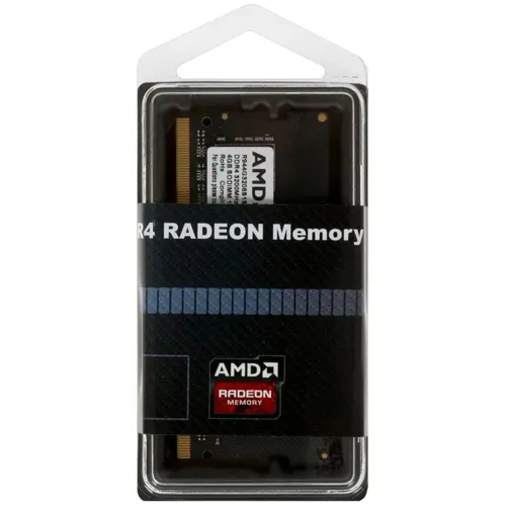 ОЗУ AMD Radeon R9 [R944G3206S1S-U] SO-DIMM, DDR4, 4 Гб, 3200 МГц