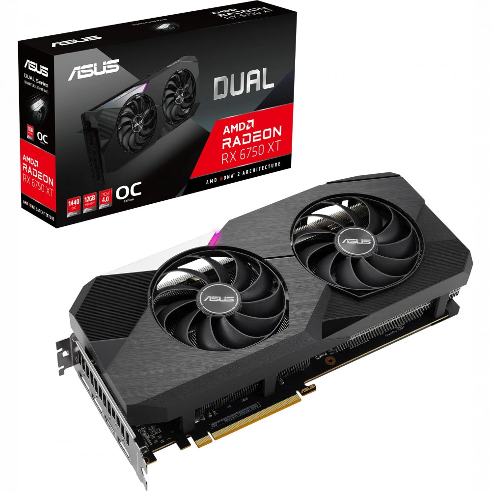 Видеокарта Asus RX6750XT 90YV0HK0-M0NA00 12 ГБ