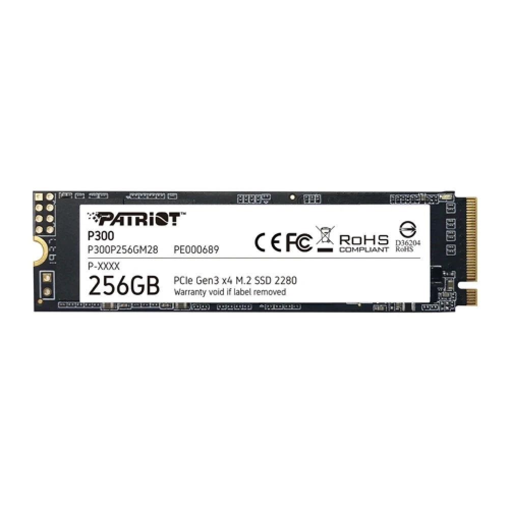 Жесткий диск Patriot P300 PE000689 SSD (твердотельные), 256 ГБ, M.2, PCIe