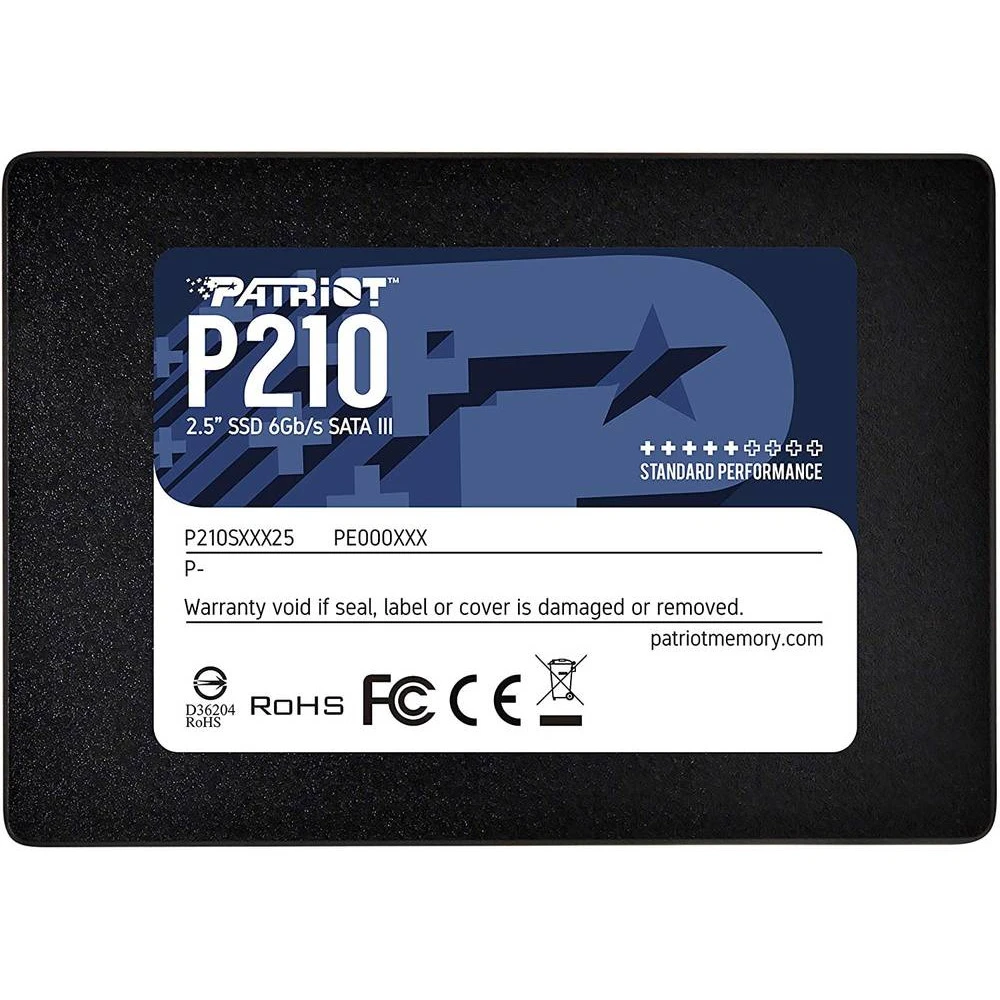 Жесткий диск Patriot P210 PE000717 SSD (твердотельные), 256 ГБ, 2.5 дюйма, SATA