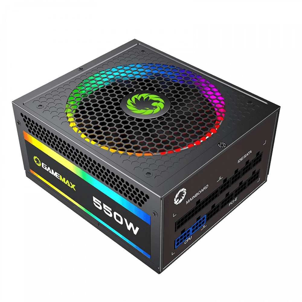 Блок питания GameMax RGB 550W Rainbow 210604500049 550 Вт