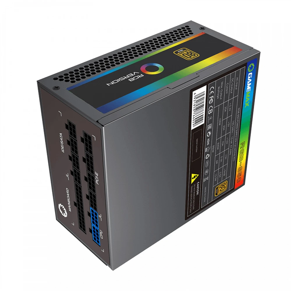 Блок питания GameMax RGB 850W Rainbow 210507000030 850 Вт