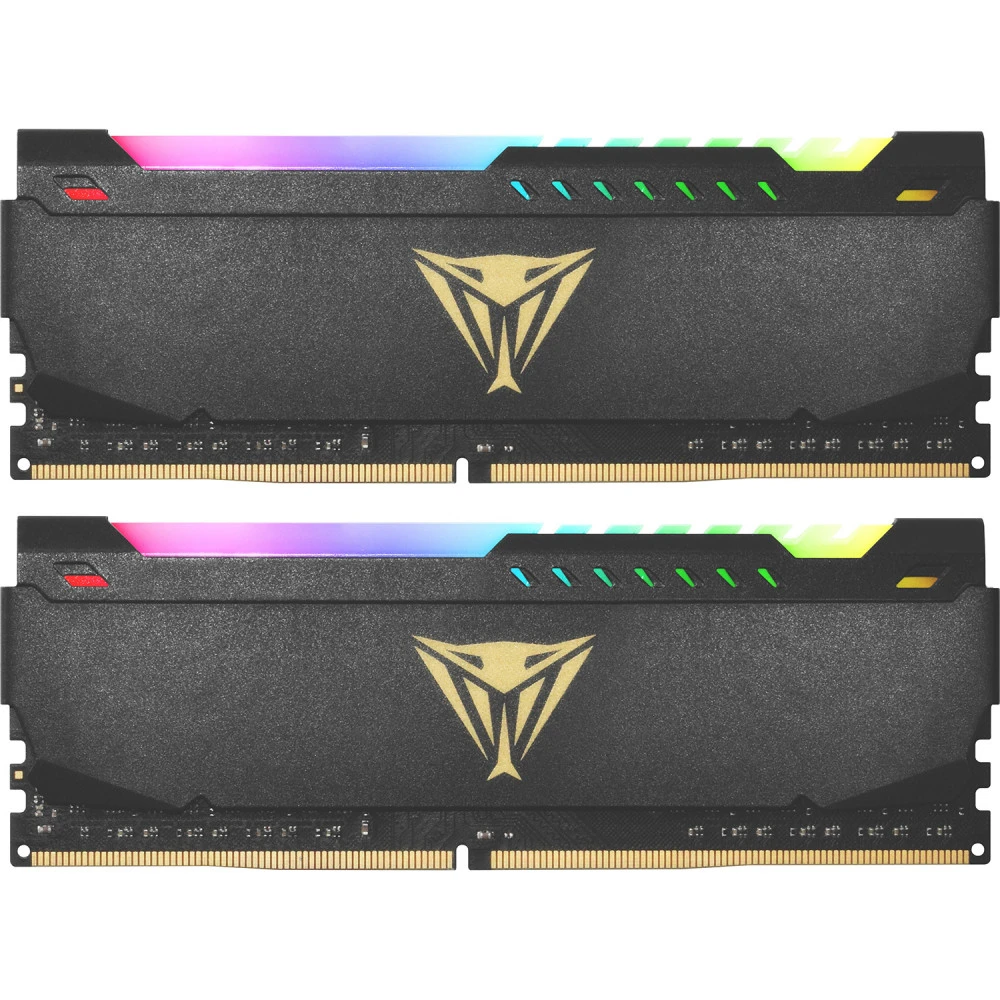 ОЗУ Patriot Viper Steel RGB PVSR464G360C0K DIMM, DDR4, 64 Гб (2 х 32 Гб), 3600 МГц