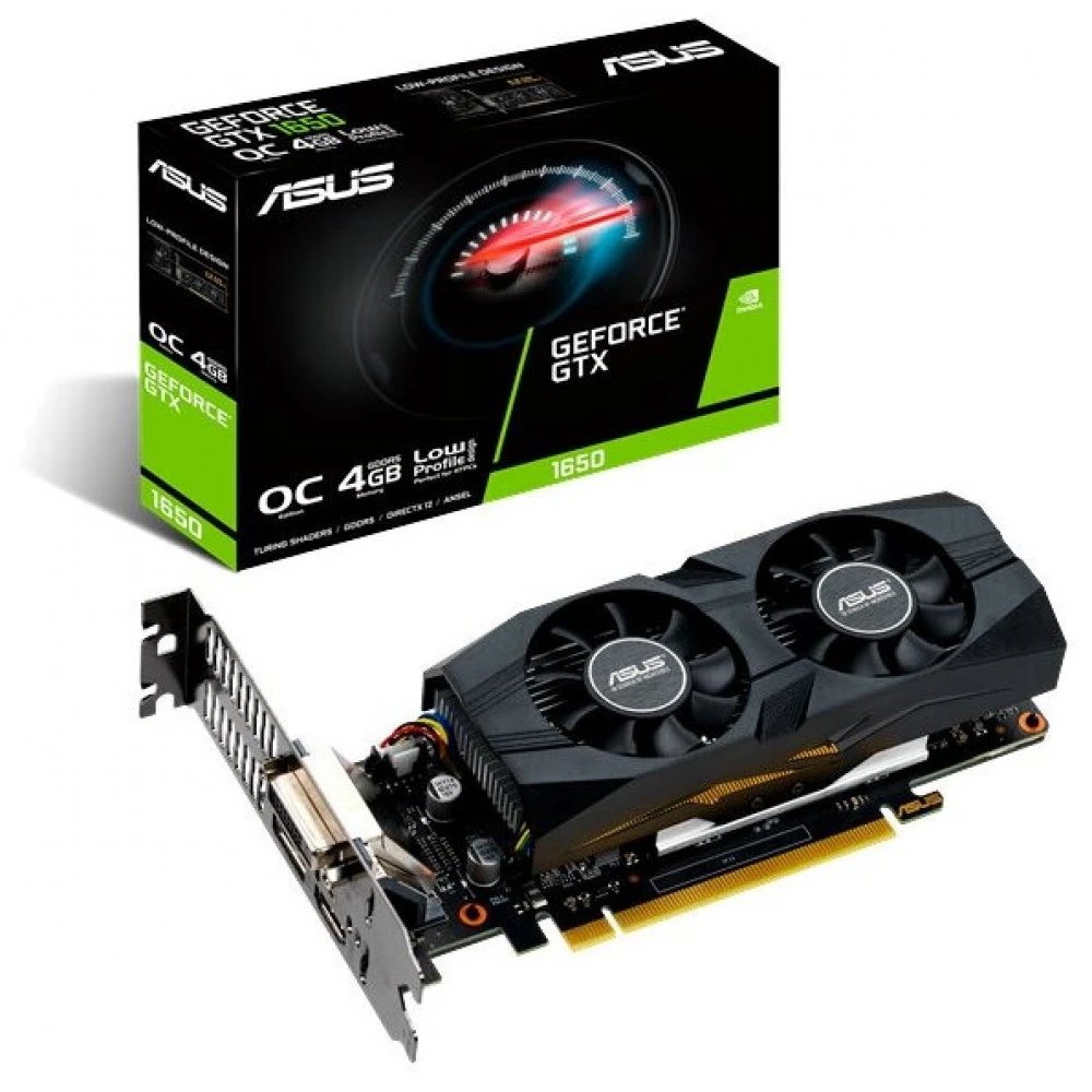Видеокарта Asus GTX1650-O4G-LP-BRK 90YV0D30-M0NA00 4 ГБ