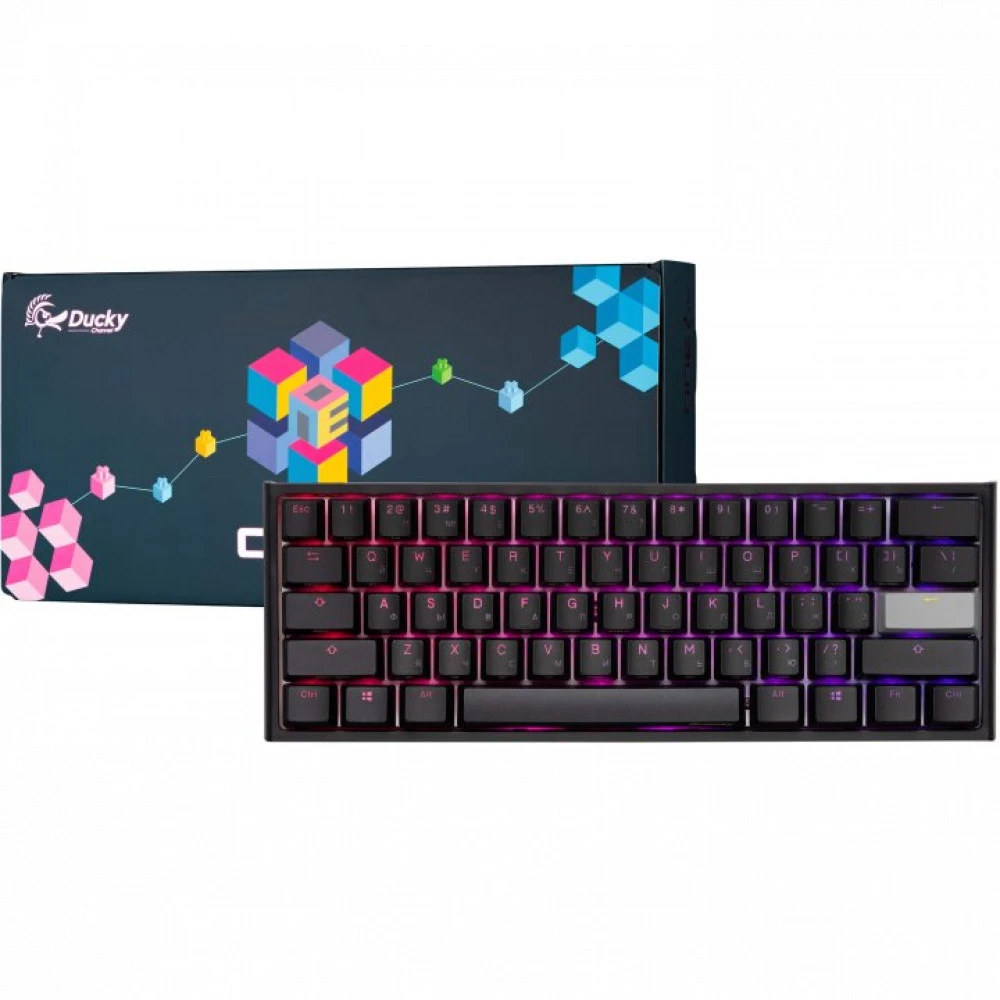 Клавиатура Ducky One 2 Mini Cherry Brown DKON2061ST-BRUPDAZT1 Проводная, USB