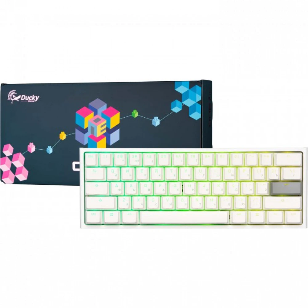 Клавиатура Ducky One 2 Mini Cherry Red DKON2061ST-RRUPDWWT1 Проводная, USB
