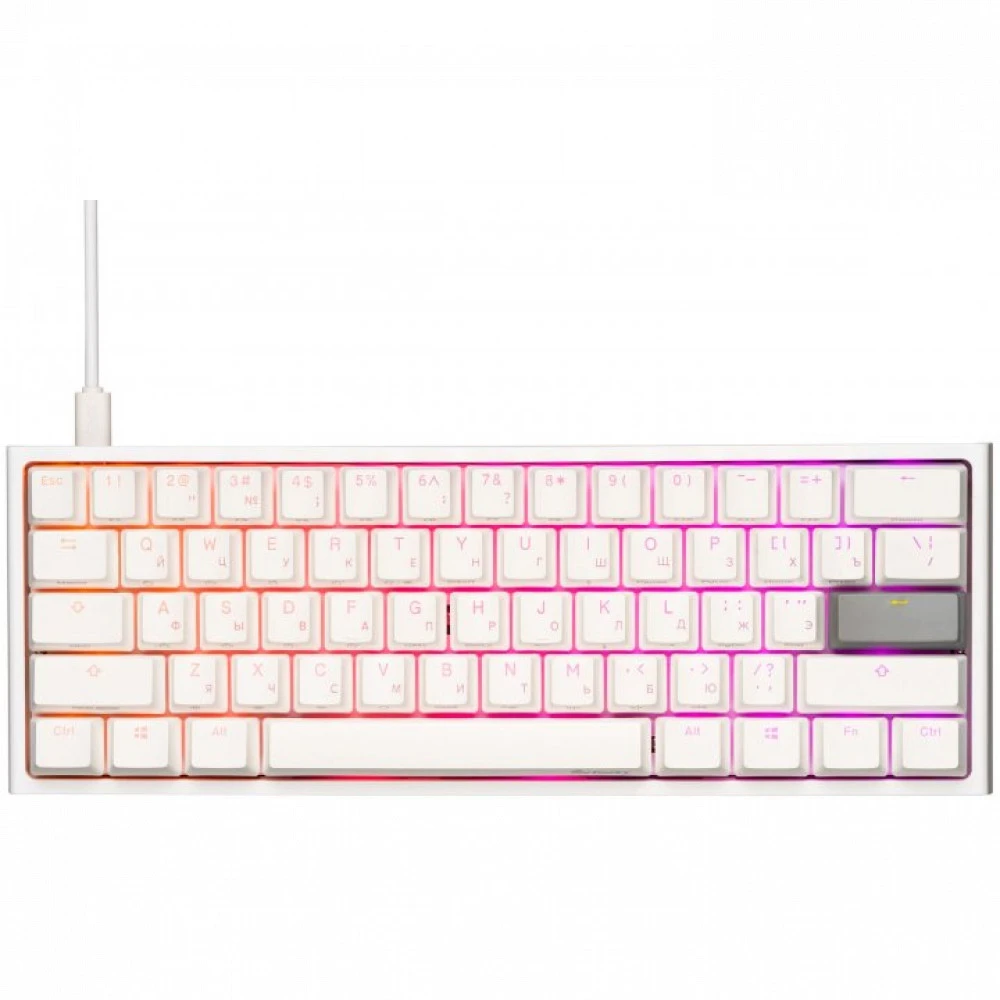 Клавиатура Ducky One 2 Mini Cherry Red DKON2061ST-RRUPDWWT1 Проводная, USB