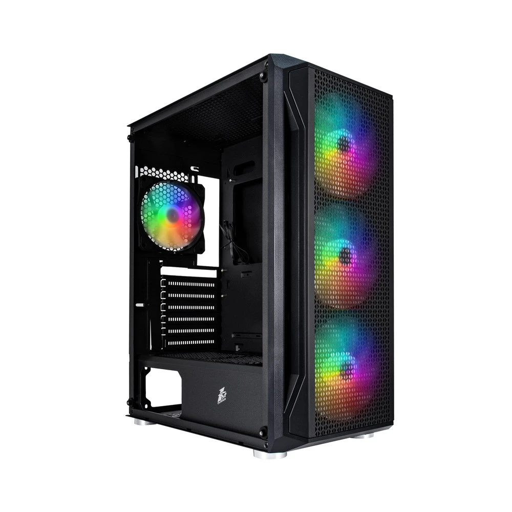 Корпус 1STPLAYER Firebase X5 Firebase X5 black Mid-Tower