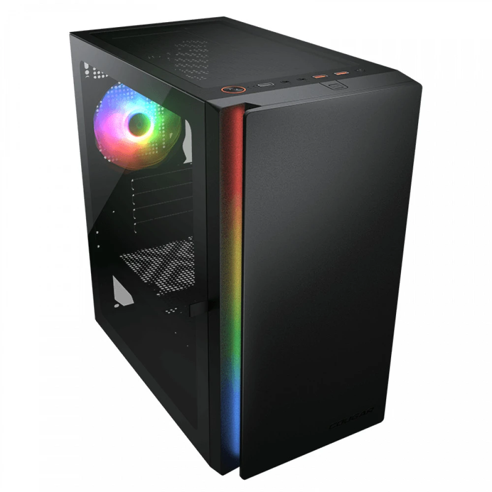 Корпус Cougar Purity RGB Black CGR-5PC4B-RGB Mini-Tower