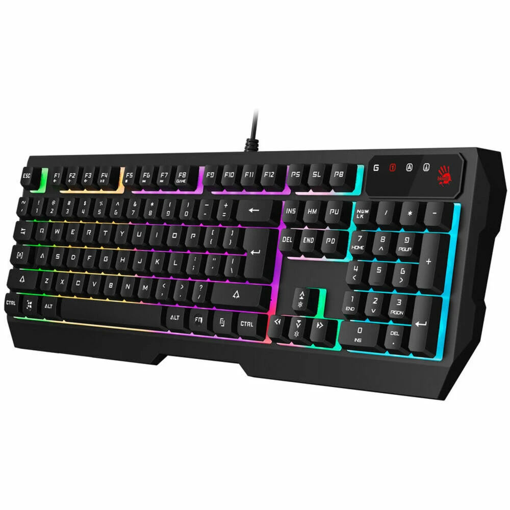 Клавиатура A4Tech Bloody B135N RGB Neon Проводная, USB