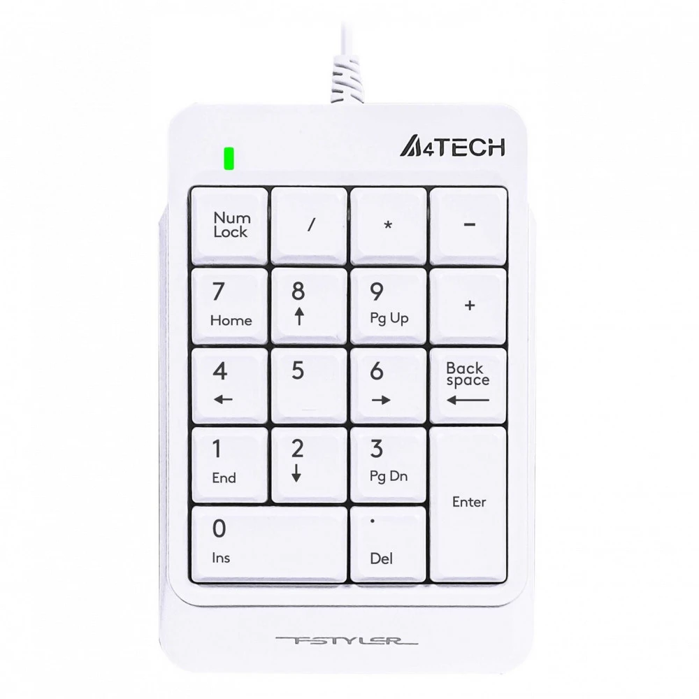 Клавиатура A4Tech FK13P WHITE Проводная, USB