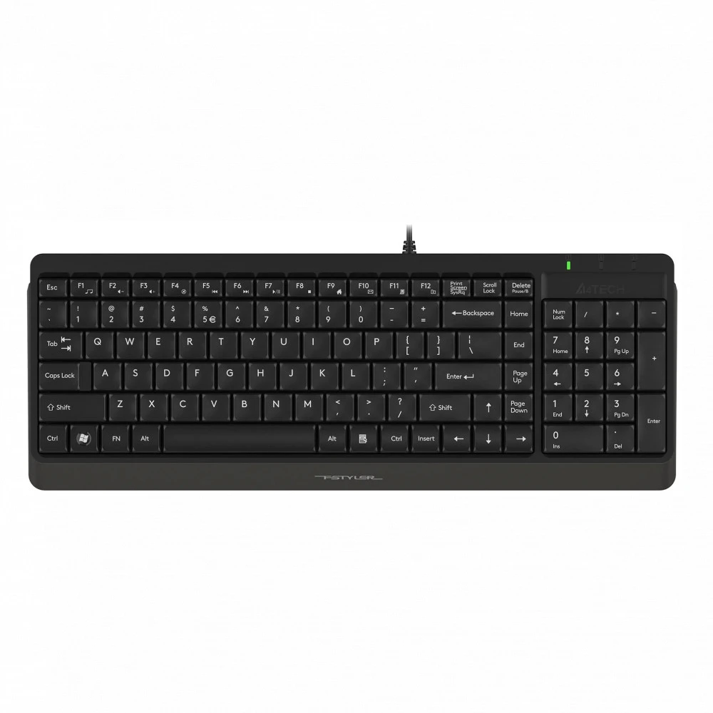 Клавиатура A4Tech FK15 BLACK Проводная, USB