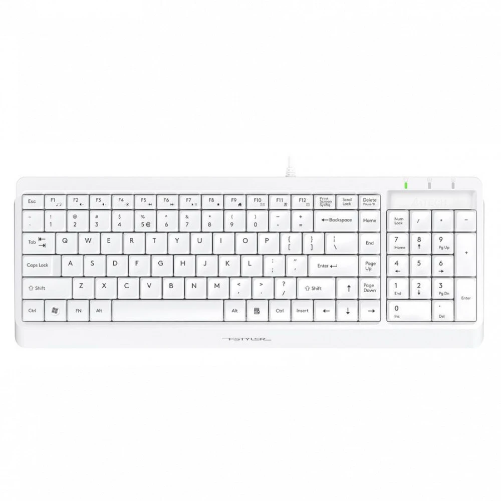 Клавиатура + мышь A4Tech Fstyler F1512 F1512 WHITE