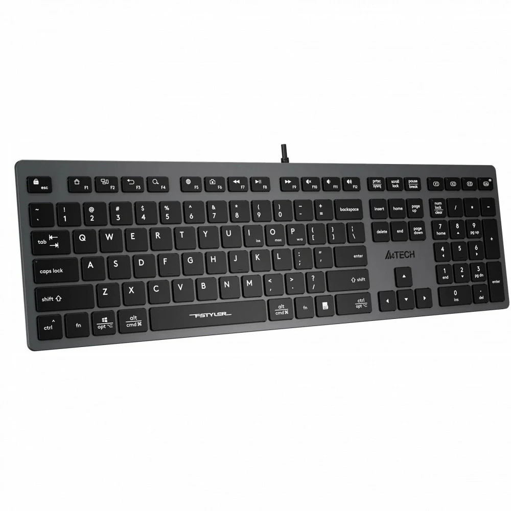 Клавиатура A4Tech FX50 GREY Проводная, USB