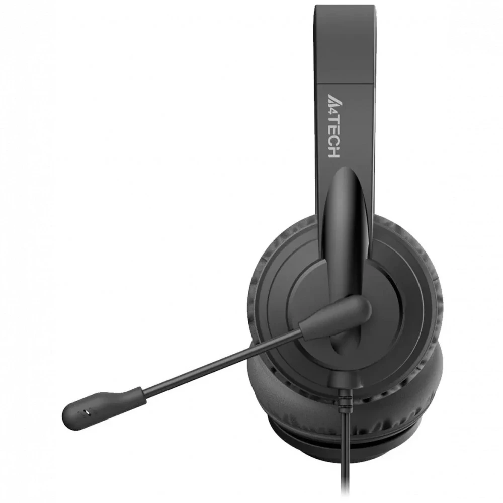 Наушники A4Tech HU-10 HU-10/USB/BLACK