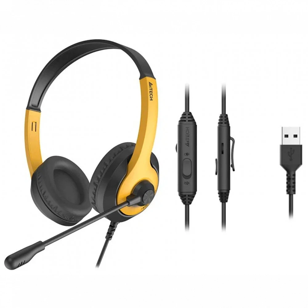 Наушники A4Tech Fstyler FH100U FH100U (BUMBLEBEE)