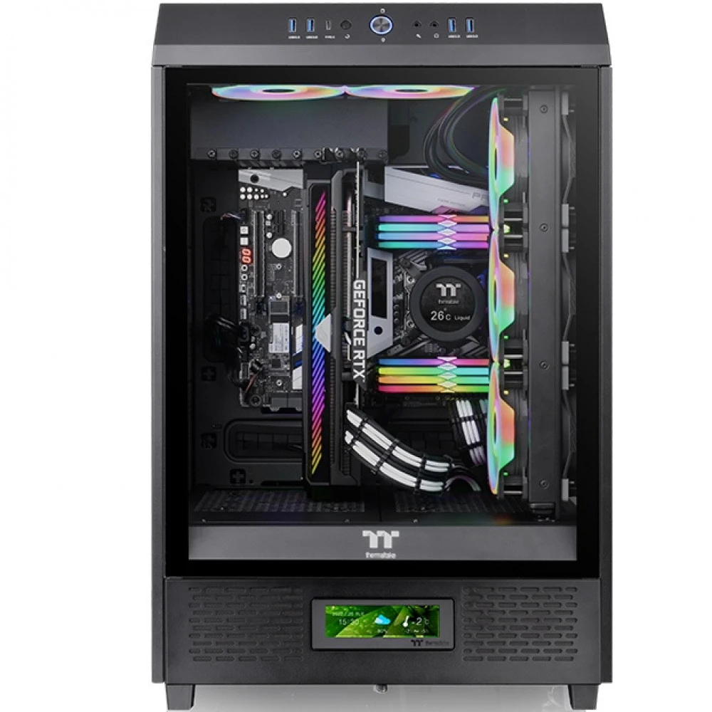 Аксессуар для ПК и Ноутбука Thermaltake ЖК-панель для Tower 500 Series Black AC-062-OO1NAN-A1