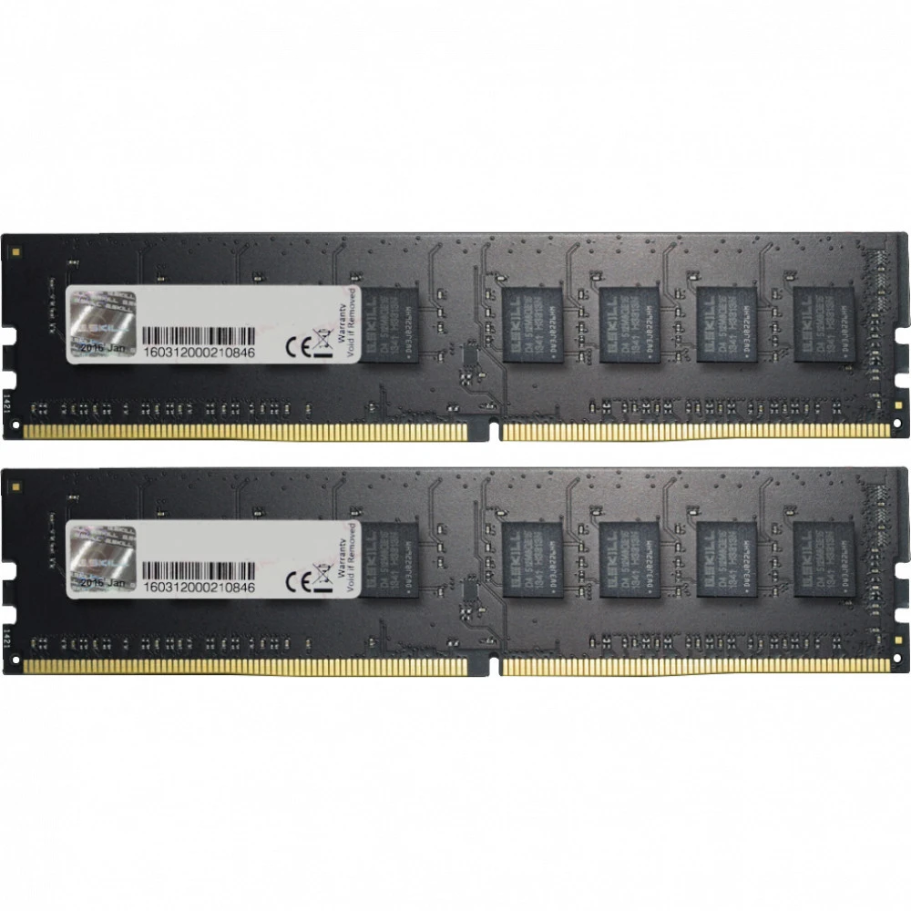 ОЗУ G.Skill Value F4-2400C15D-16GNS DIMM, DDR4, 16 Гб (2 х 8 Гб), 2400 МГц