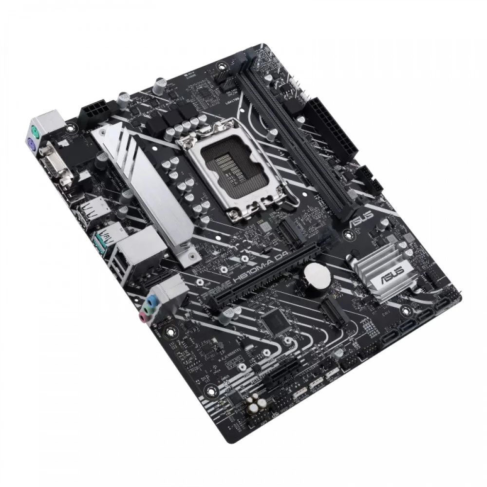 Материнская плата Asus PRIME H610M-A D4-CSM 90MB19P0-M0EAYC Micro-ATX, LGA 1700
