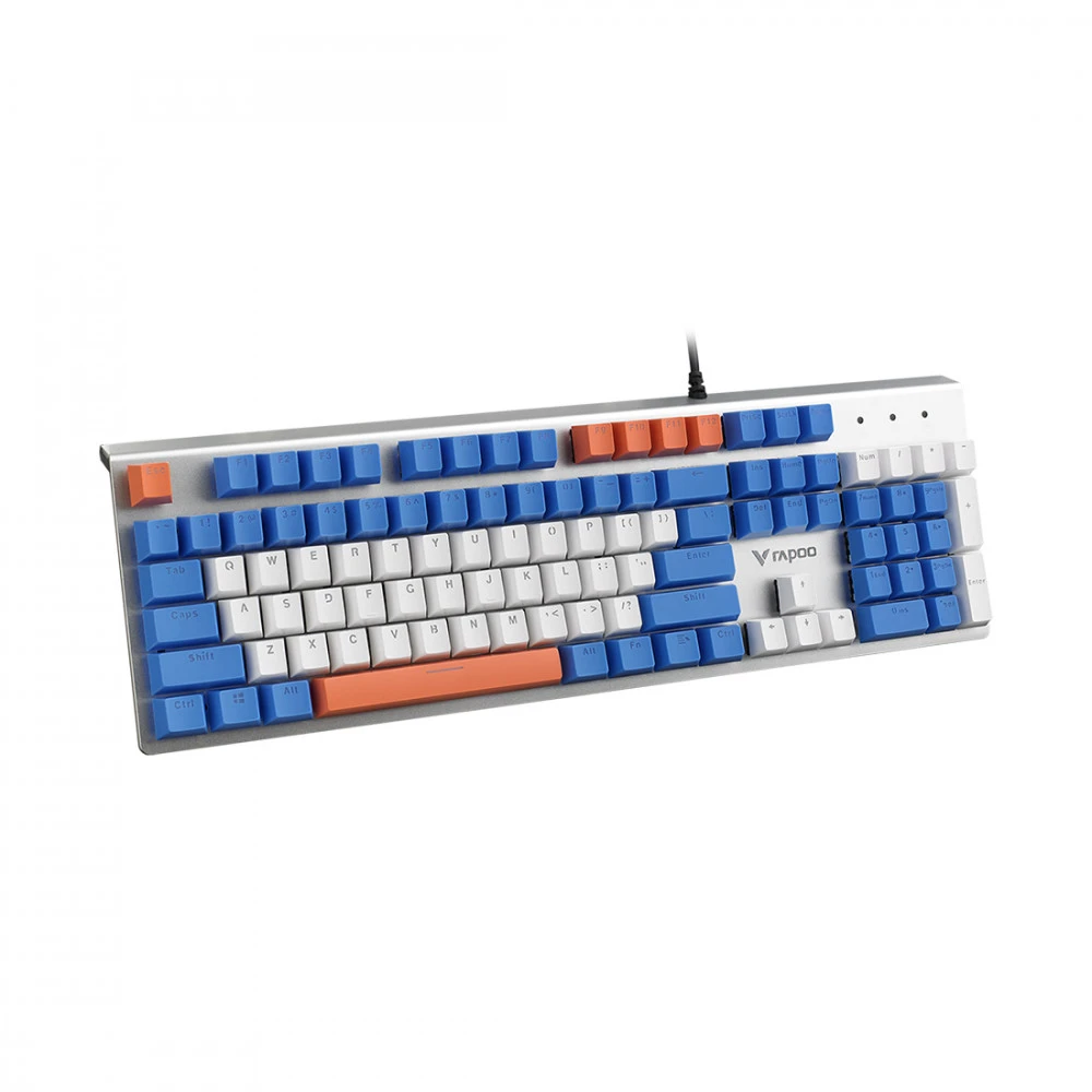 Клавиатура Rapoo V530 Silver Проводная, USB