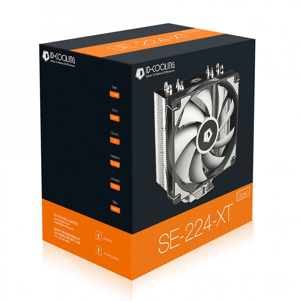 Система охлаждения ID-Cooling SE-224XT-Basic Для процессора