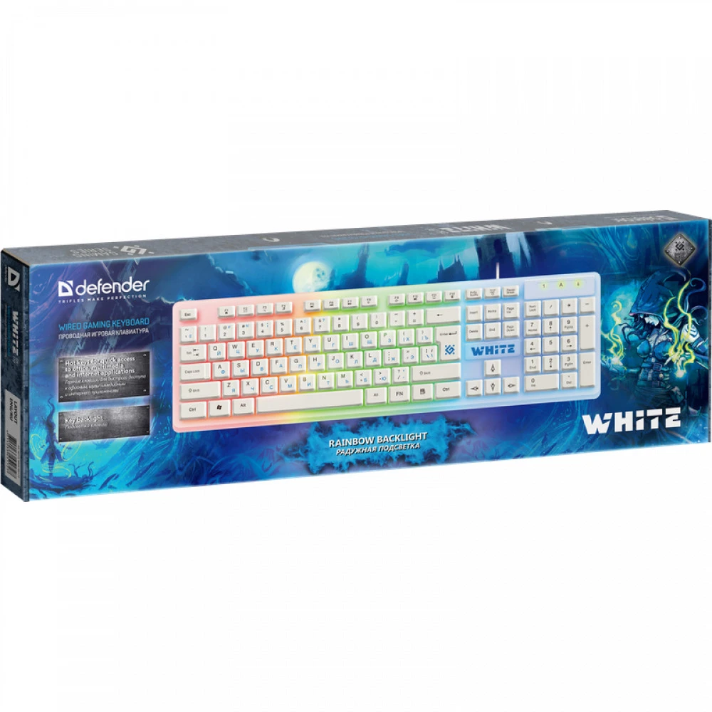 Клавиатура Defender GK-172 45172 Проводная, USB