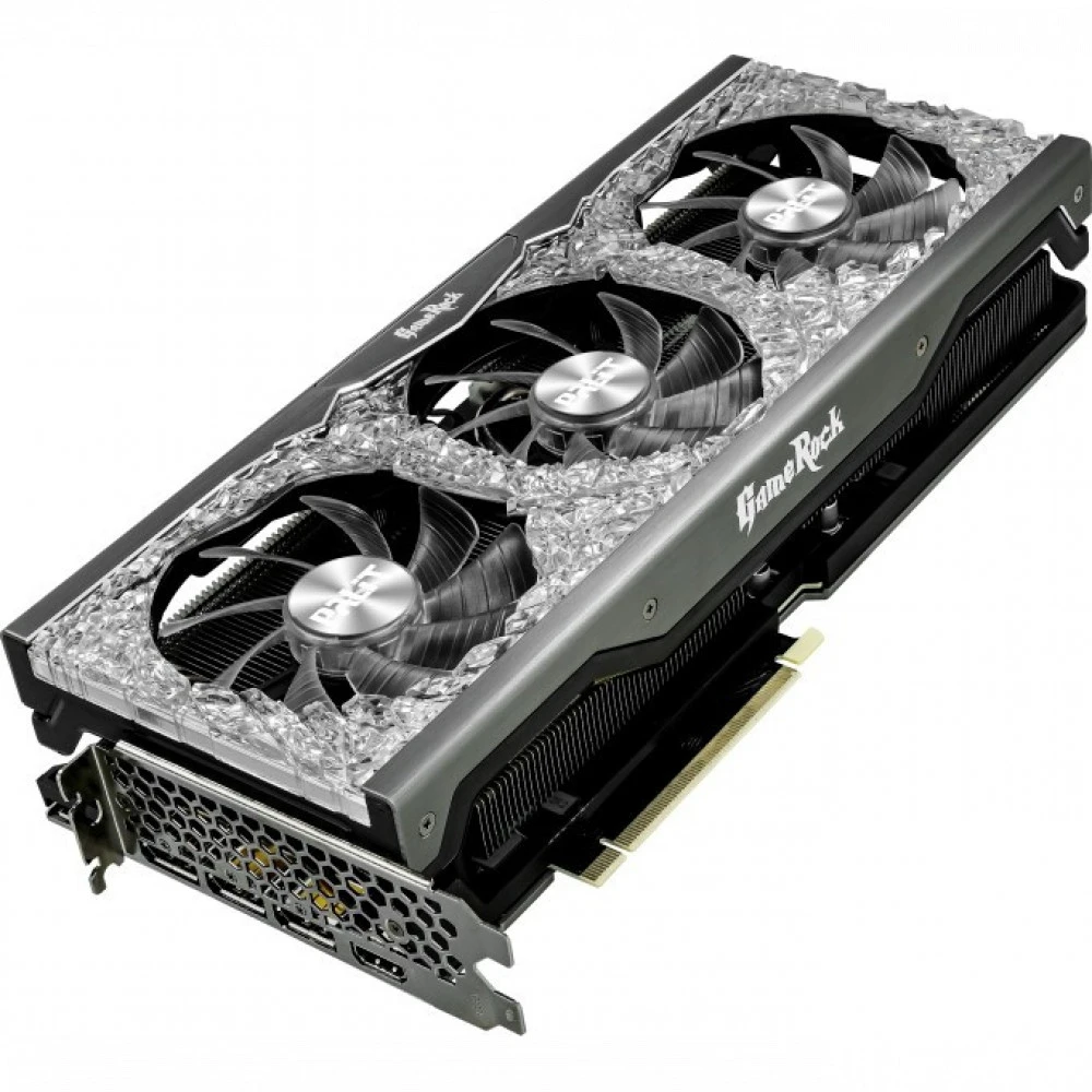 Видеокарта Palit RTX 3070 GameRock V1 NE63070019P2-1040G V1 LHR 8 ГБ