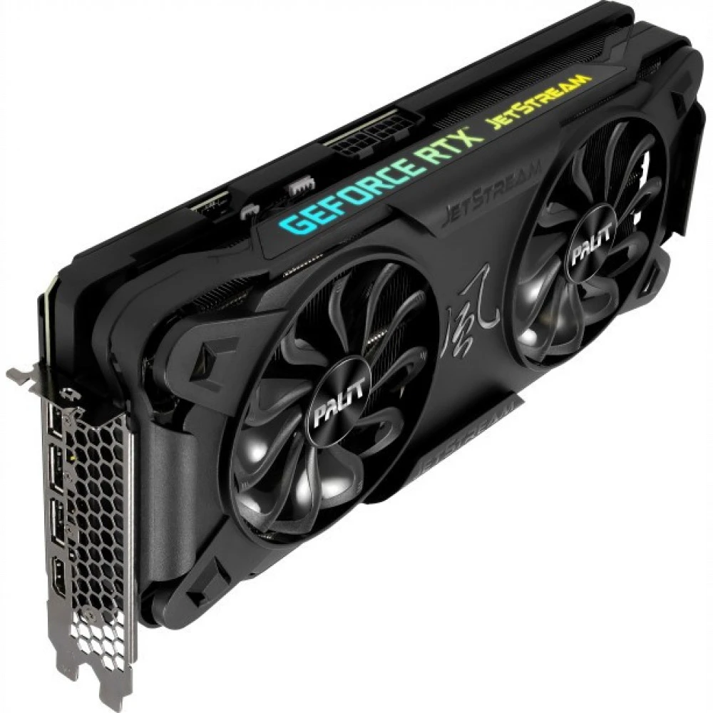 Видеокарта Palit RTX 3070 JetStream LHR NE63070019P2-1040J V1 LHR 8 ГБ