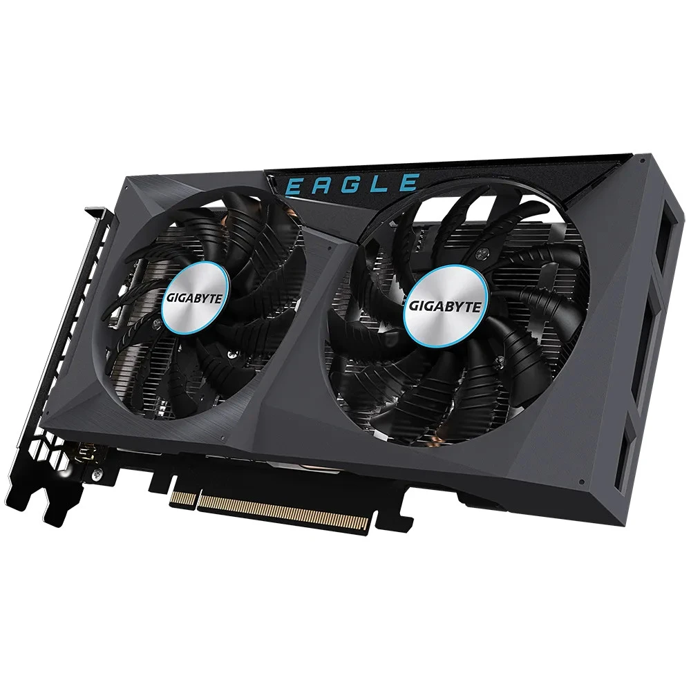 Видеокарта Gigabyte GeForce RTX3050 GV-N3050EAGLE OC-8GD R1.0 LHR 8 ГБ