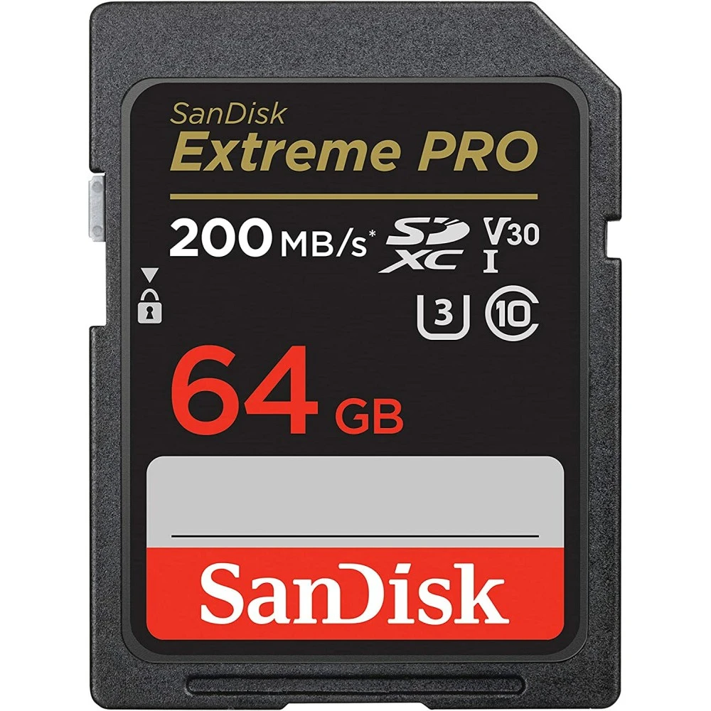 Флеш (Flash) карты SanDisk Extreme Pro SDSDXXU-064G-GN4IN 64 ГБ