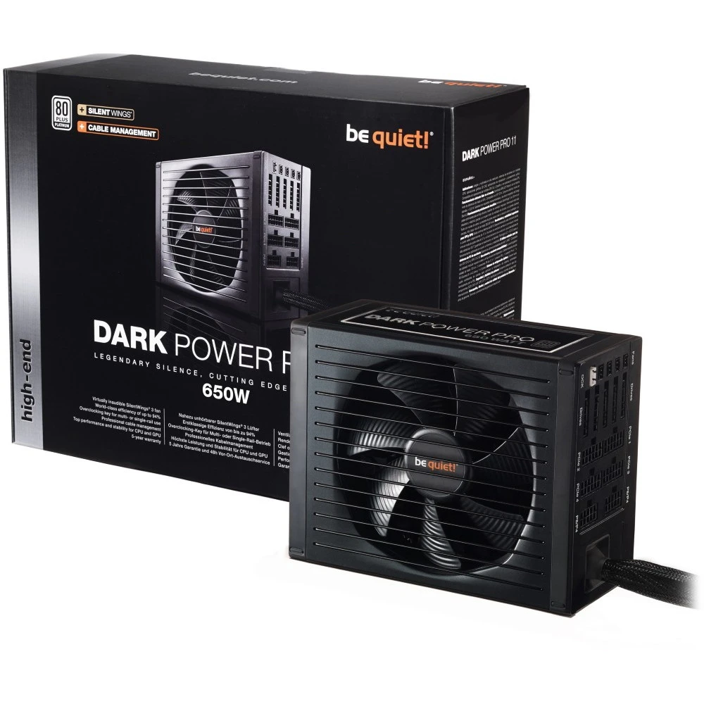 Блок питания be quiet! Dark Power Pro 11 BN250 550 Вт