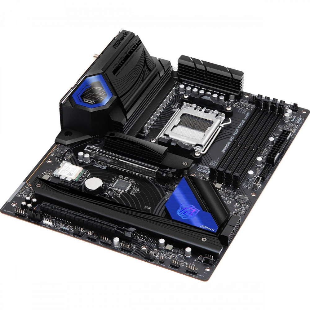 Материнская плата ASRock B650E PG RIPTIDE WIFI ATX, AMD AM5