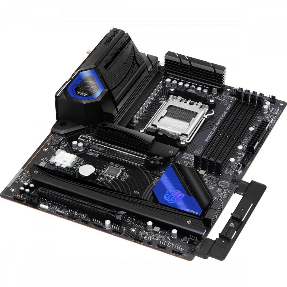 Материнская плата ASRock B650E PG RIPTIDE WIFI ATX, AMD AM5