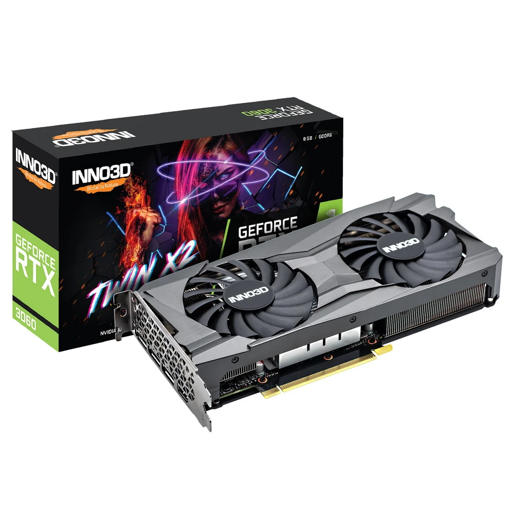 Видеокарта Inno3D GeForce RTX3060 N30602-08D6-11902130 8 ГБ