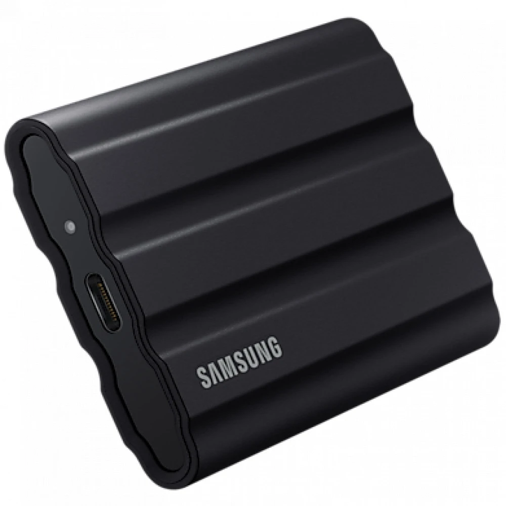 Внешние накопители Samsung External SSD T7 Shield Black MU-PE1T0S/WW 1 ТБ, Разъём USB Type-C