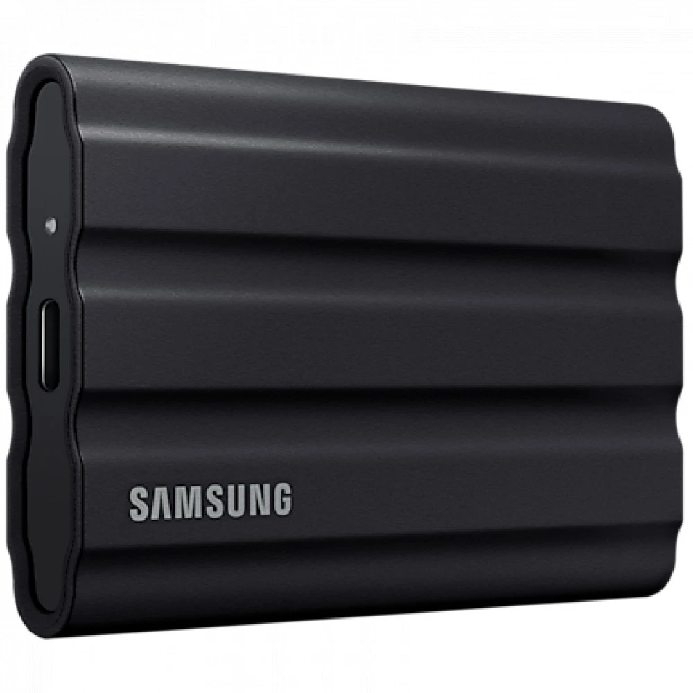 Внешние накопители Samsung External SSD T7 Shield Black MU-PE1T0S/WW 1 ТБ, Разъём USB Type-C