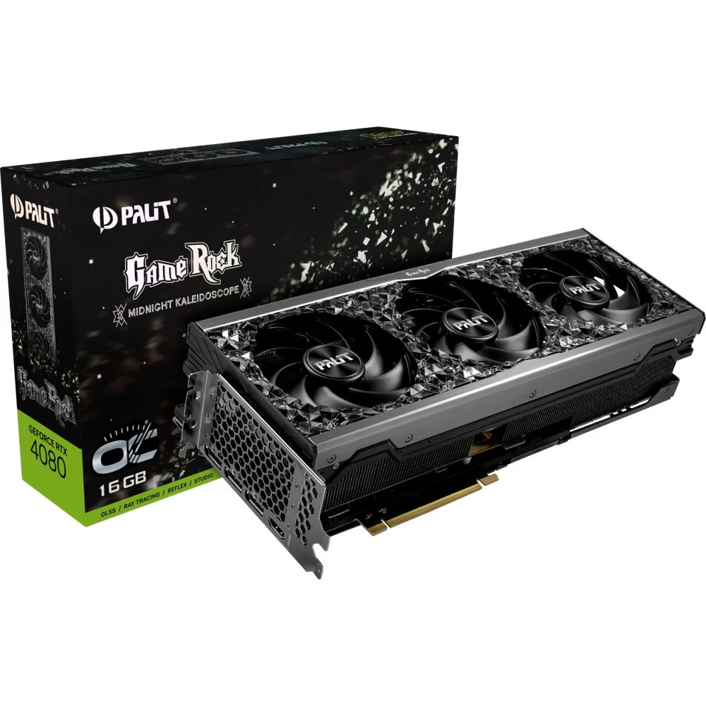 Видеокарта Palit RTX4080 GameRock OC NED4080S19T2-1030G 16 ГБ