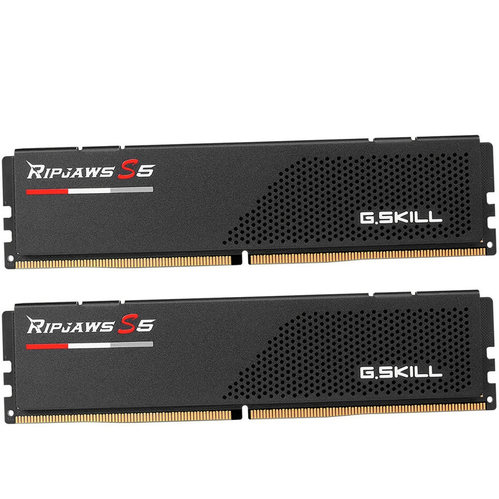 ОЗУ G.Skill Ripjaws S5 64 GB F5-5200J3636D32GX2-RS5K DIMM, DDR5, 64 Гб (2 х 32 Гб), 5200 МГц