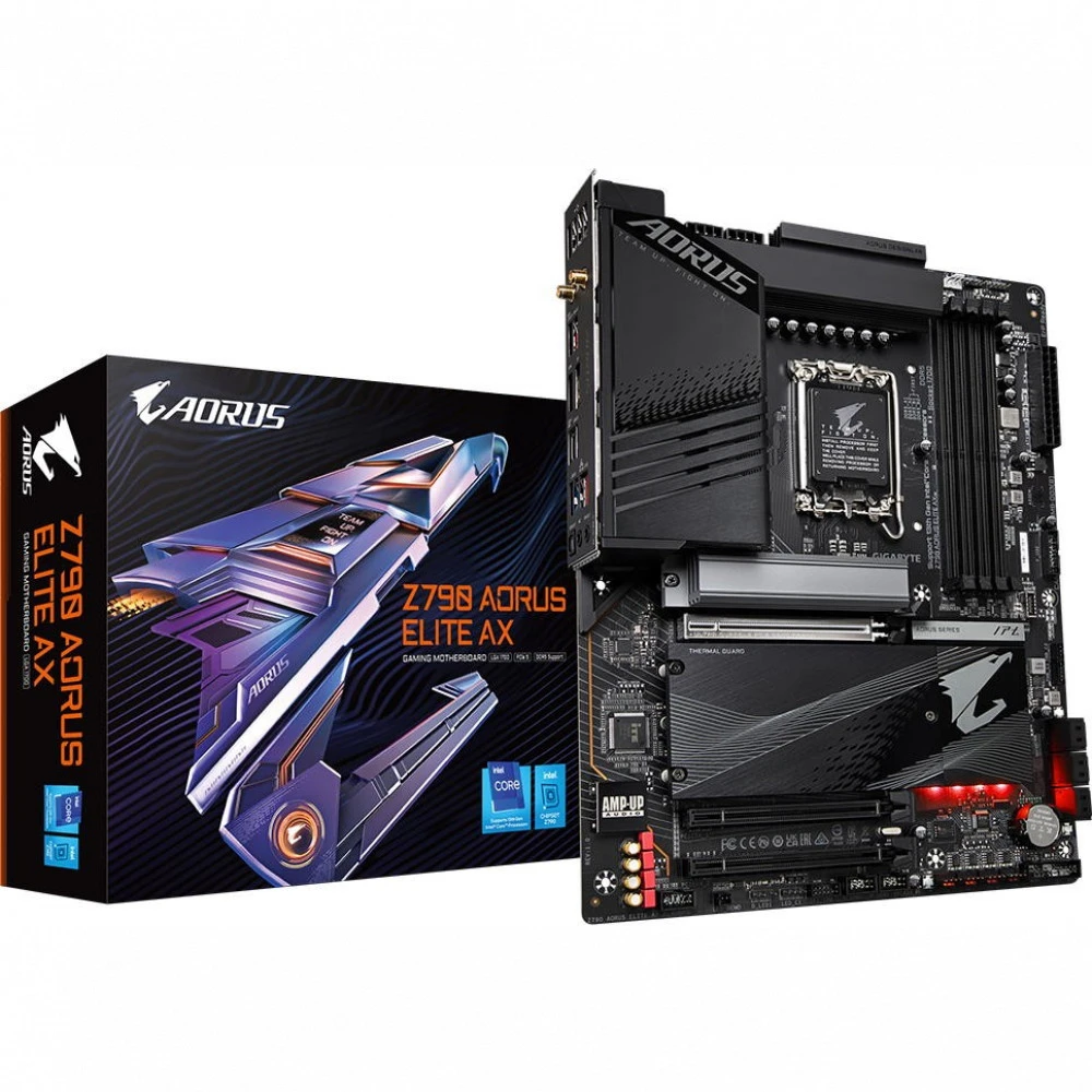 Материнская плата Gigabyte Z790 AORUS ELITE AX Z790 AORUS ELITE AX (REV1.0) ATX, LGA 1700